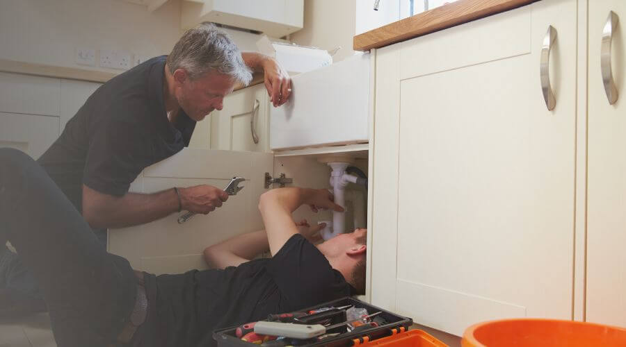 Professional burst pipe repair services in Milford, TX